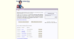 Desktop Screenshot of code-de-reduction.com