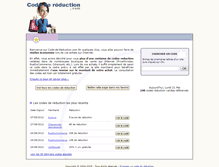 Tablet Screenshot of code-de-reduction.com